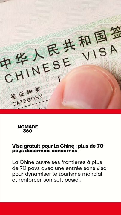 🚨 🌏✈️ La Chine ouvre ses portes sans visa à +70 pays ! Tourisme, stratégie et grand come-back mondial 🔥