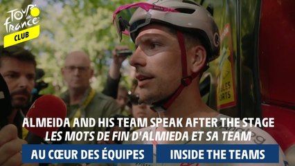 Inside Teams  - Almieda and his team speak after the stage