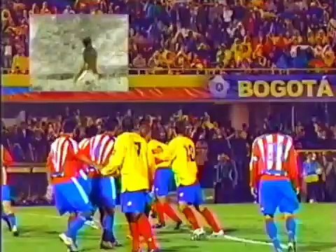 Colombia 2x0 Paraguay - Amistoso Internacional 2007 - Gol Caracol