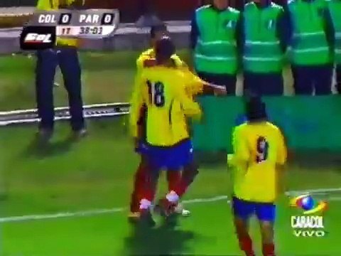 Colombia 1x0 Paraguay - Amistoso Internacional 2007 - Gol Caracol
