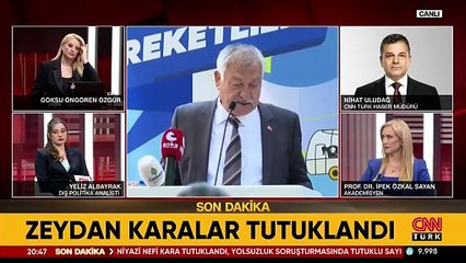 SON DAKİKA | Zeydan Karalar tutuklandı