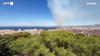 Francia, un incendio assedia i dintorni di Marsiglia