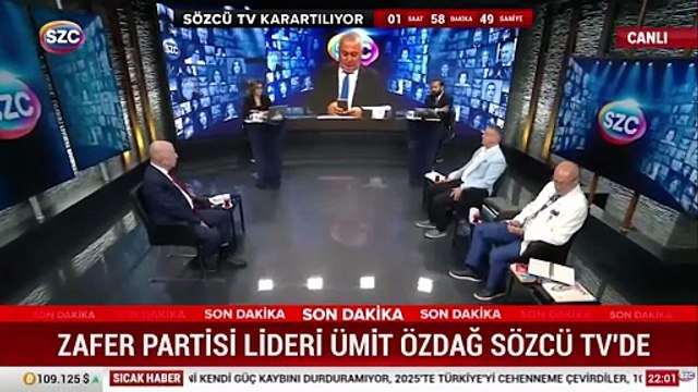 Ümit Özdağ SÖZCÜ TV'de