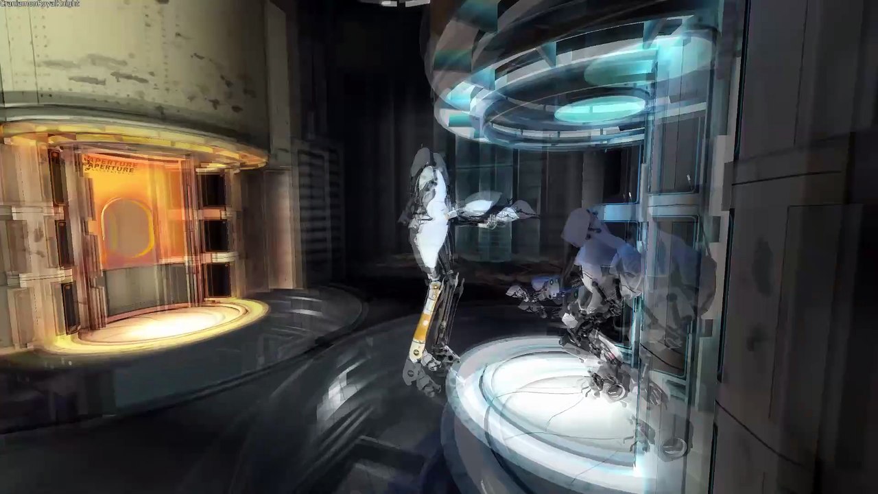 Portal 2 - Coop Standard (Walkthrough FR) épisode 3: Parcours 3 - L'intangible tangible [P-Body]