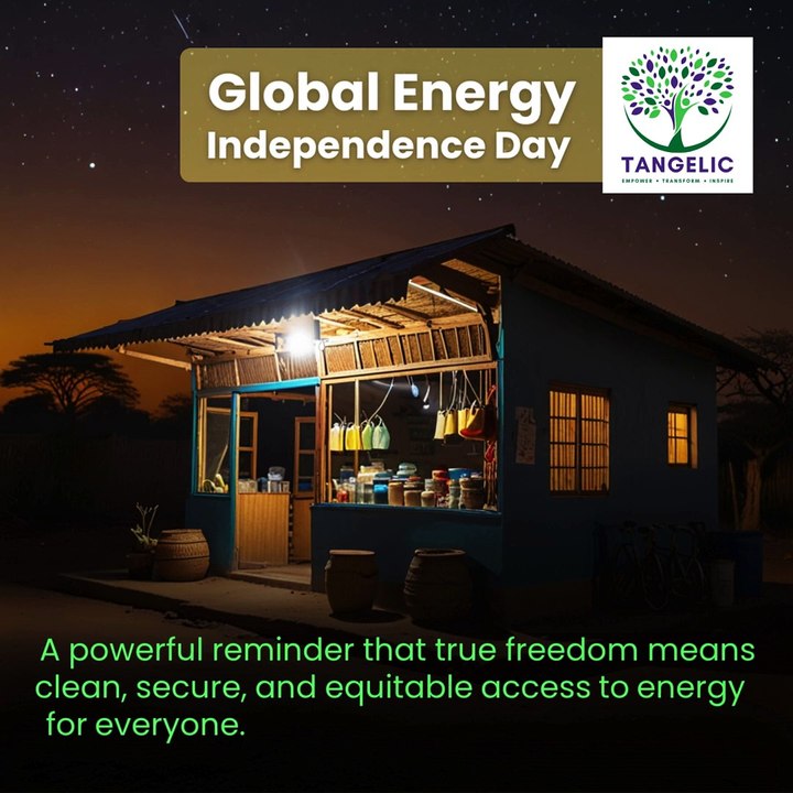 At Tangelic, we believe that real independence means clean, reliable energy for all. 🌍