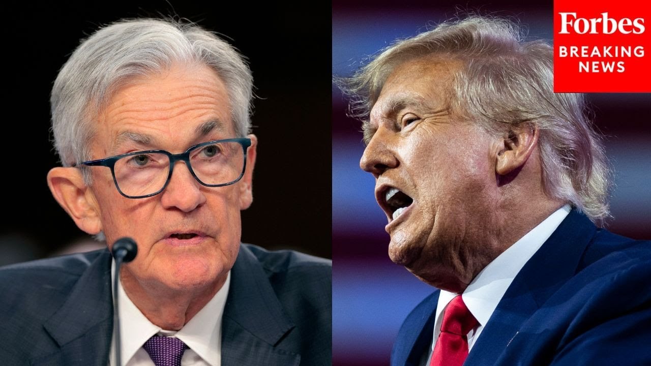 'Should Resign Immediately': Trump Asked About Accusation Jerome Powell Lied To Congress
