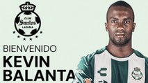 Kevin Balanta, nuevo refuerzo de Santos, da sus primeras palabras en su llegada al club