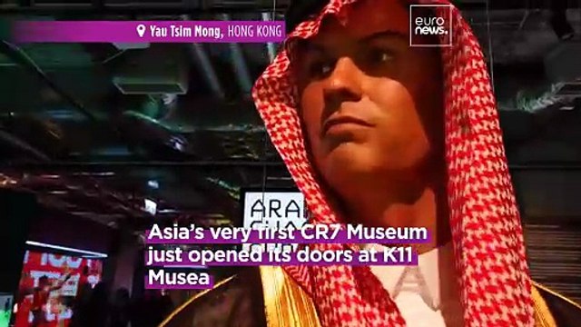 My life as a footballer and global icon: Cristiano Ronaldo honoured in new Hong Kong museum