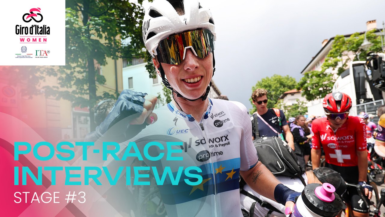Giro d'Italia Women 2025 | Stage 3: Post-race interviews