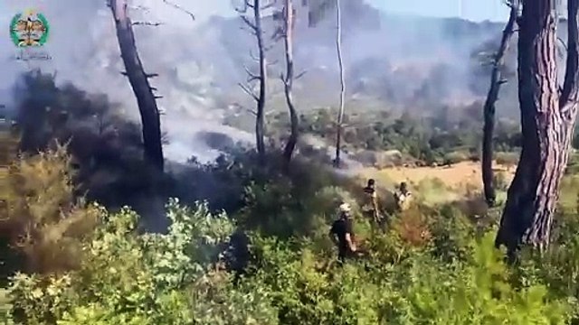 الدفاع المدني السوري: حرائق اللاذقية تحت السيطرة الجزئية
