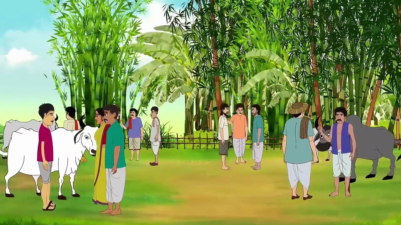 पत्नी का आलसी गाय _ Hindi Story _ Hindi Kahani _ Moral Stories _ cartoon story(720P_HD)
