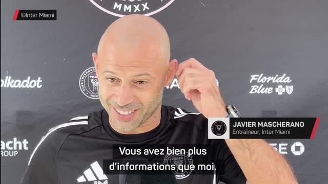 Inter Miami - Mascherano refuse de commenter la rumeur Rodrigo De Paul à l’Inter Miami
