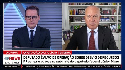 Deputado Júnior Mano é alvo de operação da PF sobre desvios de dinheiro público e fraudes
