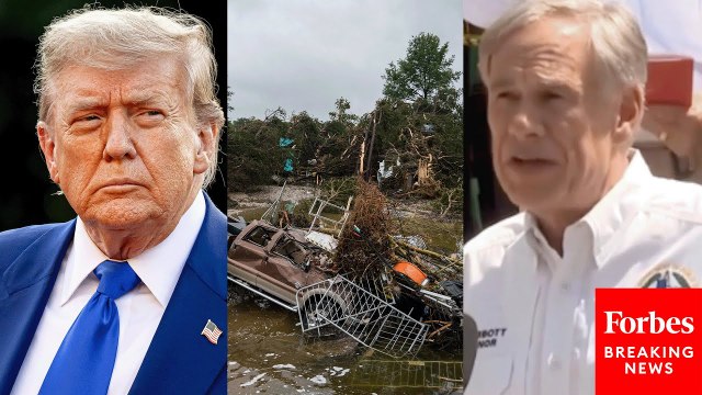 Governor Greg Abbott Details Latest Conversation With President Trump About Response To Deadly Flooding