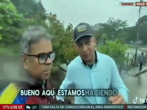 Gobierno Bolivariano se despliega en Barinas para atender afectaciones por fuertes lluvias