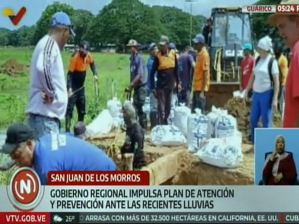 Guárico impulsa plan para mitigar efectos de fuertes precipitaciones en la región