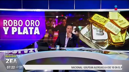 Comando roba 33 toneladas de concentrado de oro y plata en Guadalajara