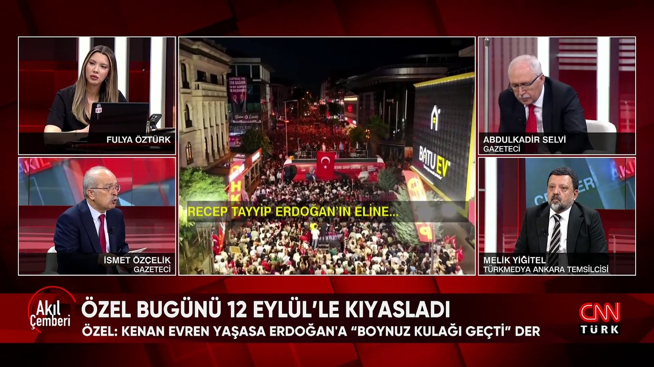 Özel neden ısrarla "sokak" diyor? Batı'nın savaşması Çin'e mi yarıyor? Akkuyu neden İsrail'in hedefinde? Akıl Çemberi'nde konuşuldu