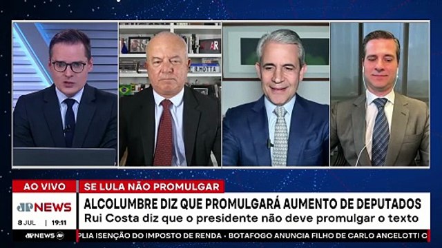 Motta avalia tensão entre Lula e Congresso sobre aumento de deputados: “Só servem a eles mesmos”