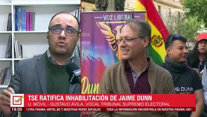 Vocal dice que Dunn ya no tiene instancias ante el TSE y que NGP puede aún puede sustituir candidatura 