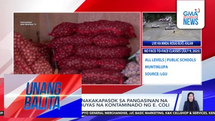 SINAG - Walang nakakapasok sa Pangasinan na imported na sibuyas na kontaminado ng e. coli | Unang Balita