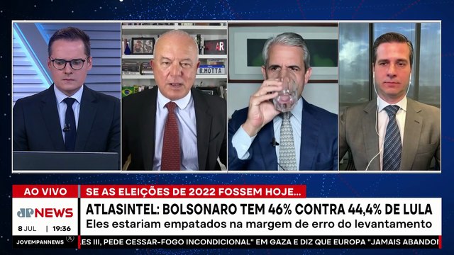 Jair Bolsonaro venceria Lula caso eleições fossem hoje, revela pesquisa Atlasintel
