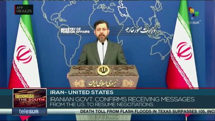 Iran confirms receiving U.S. messages to resume negotiations