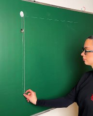 Physics magic happening on a chalkboard ✨📚