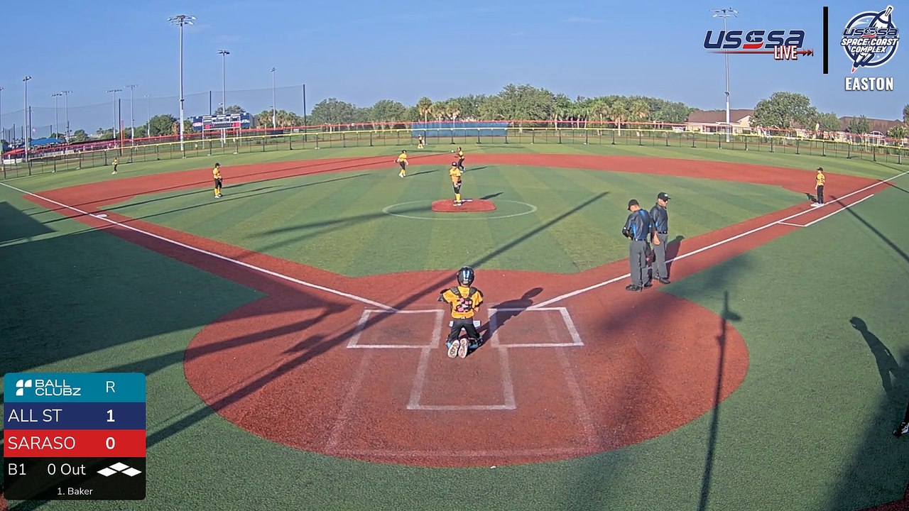 White Easton - Easton Elite World Series (2025) Mon, Jul 07, 2025 7:40 AM to 7:00 PM