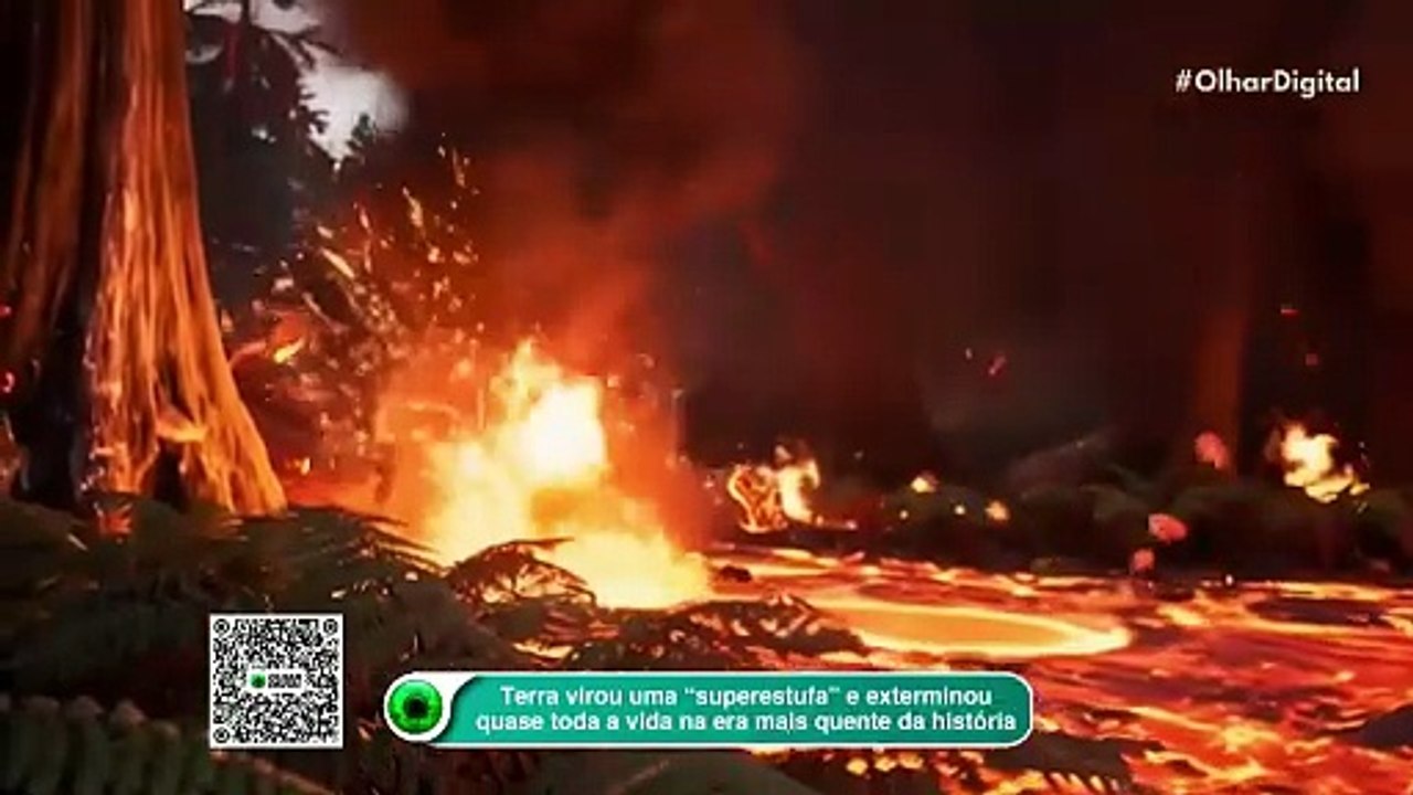 Terra virou uma “superestufa” e exterminou quase toda a vida na era mais quente da história