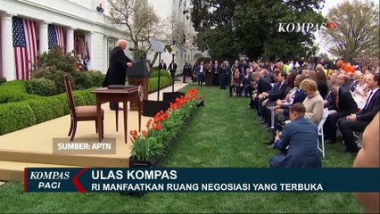Serba-Serbi Tarif Trump ke Indonesia: Pemerintah Lakukan Negosiasi? | ULAS KOMPAS