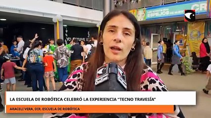 La escuela de robótica celebró la experiencia “Tecno Travesía”