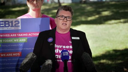 Queensland nurses and midwives refuse tasks as pay disputes ramp up