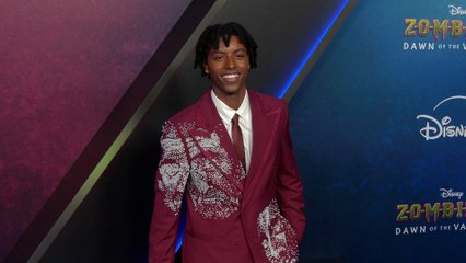 Mekonnen Knife "Zombies 4: Dawn of the Vampires" Premiere Blue Carpet