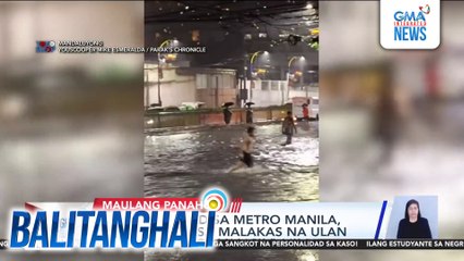 Ilang lungsod sa Metro Manila, binaha dahil sa malakas na ulan | Balitanghali