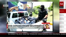 Investigan y desarman a dos comandancias de la policía de Oaxaca por presuntos nexos con el crimen