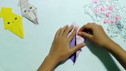squid origami step by step