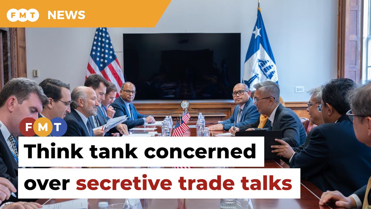 Think tank concerned about ‘secretive’ US-M’sia trade talks