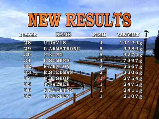 Sega Bass Fishing online multiplayer - dreamcast