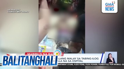 Bata, natagpuang walang malay sa tabing-ilog sa Brgy. Talon 3; dinala na sa ospital | Balitanghali