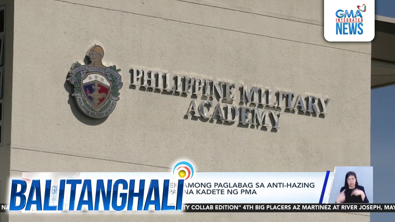 PNP, nanindigan sa reklamong paglabag sa anti-hazing act na isinampa sa apat na kadete ng PMA | Balitanghali