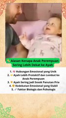 👨‍👧 Alasan Kenapa Anak Perempuan Sering Lebih Dekat ke Ayah
