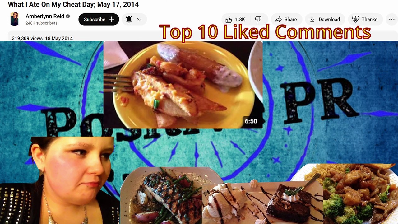 (6)Top 10 Liked Comments on Amberlynn Reid’s Top 3 Videos