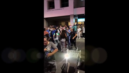 Clinica Fundadores evacuada por incendio