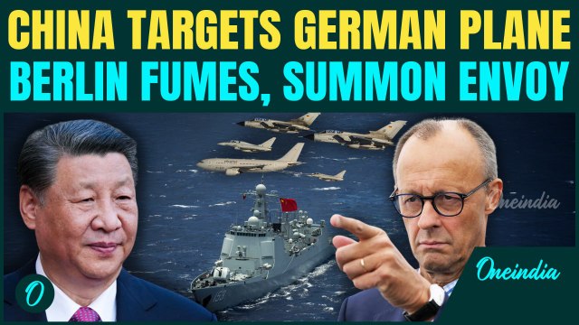 VIDEO: China ATTACKS German Aircraft over Red Sea with lasers | RAGED Berlin SUMMONS Beijing Envoy
