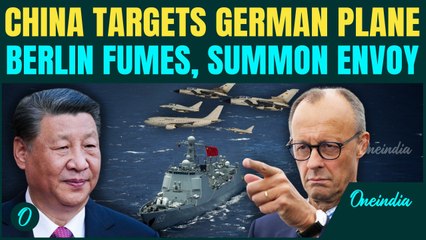 VIDEO: China ATTACKS German Aircraft over Red Sea with lasers | RAGED Berlin SUMMONS Beijing Envoy