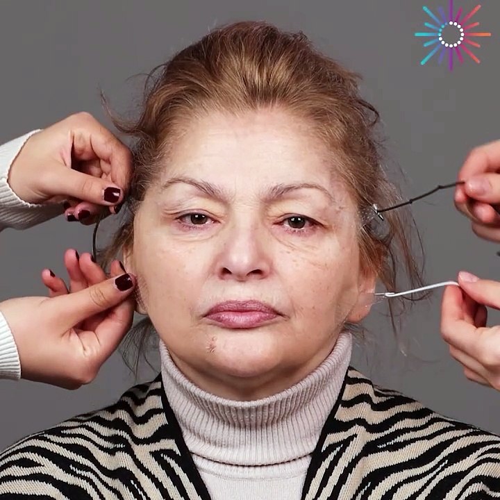 From old to young: A transformation worth watching! 💄