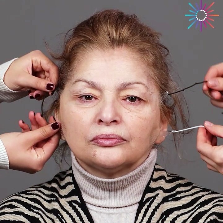 From old to young: A transformation worth watching! 💄