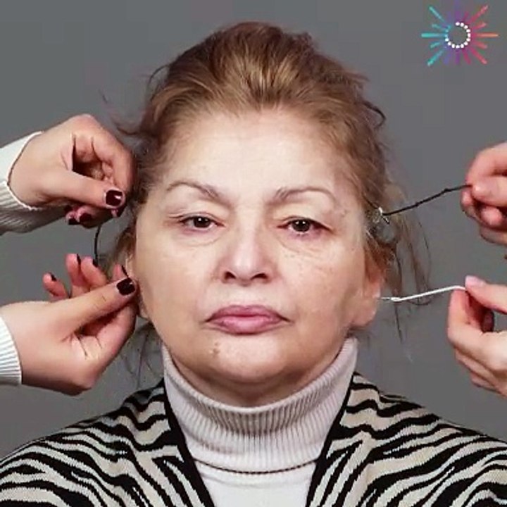 From old to young: A transformation worth watching! 💄