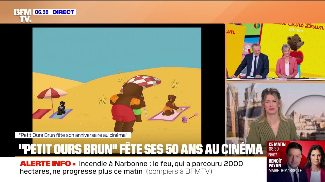 “Petit Ours Brun” fête ses 50 ans au cinéma et en librairies